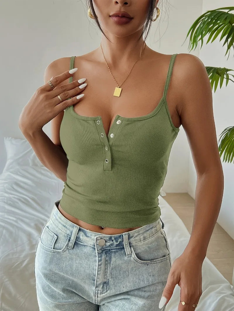 Women's Cropped Tops Casual Basic T-shirt